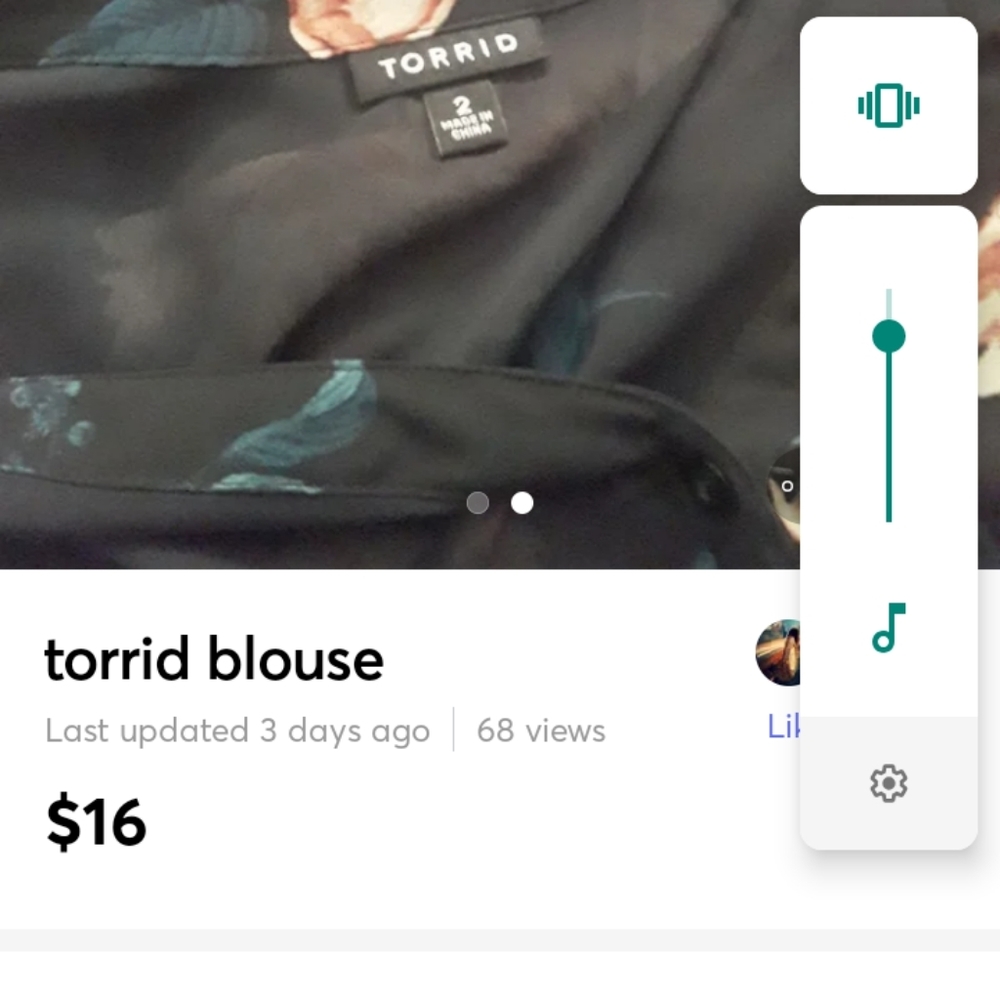 Torrid blouse